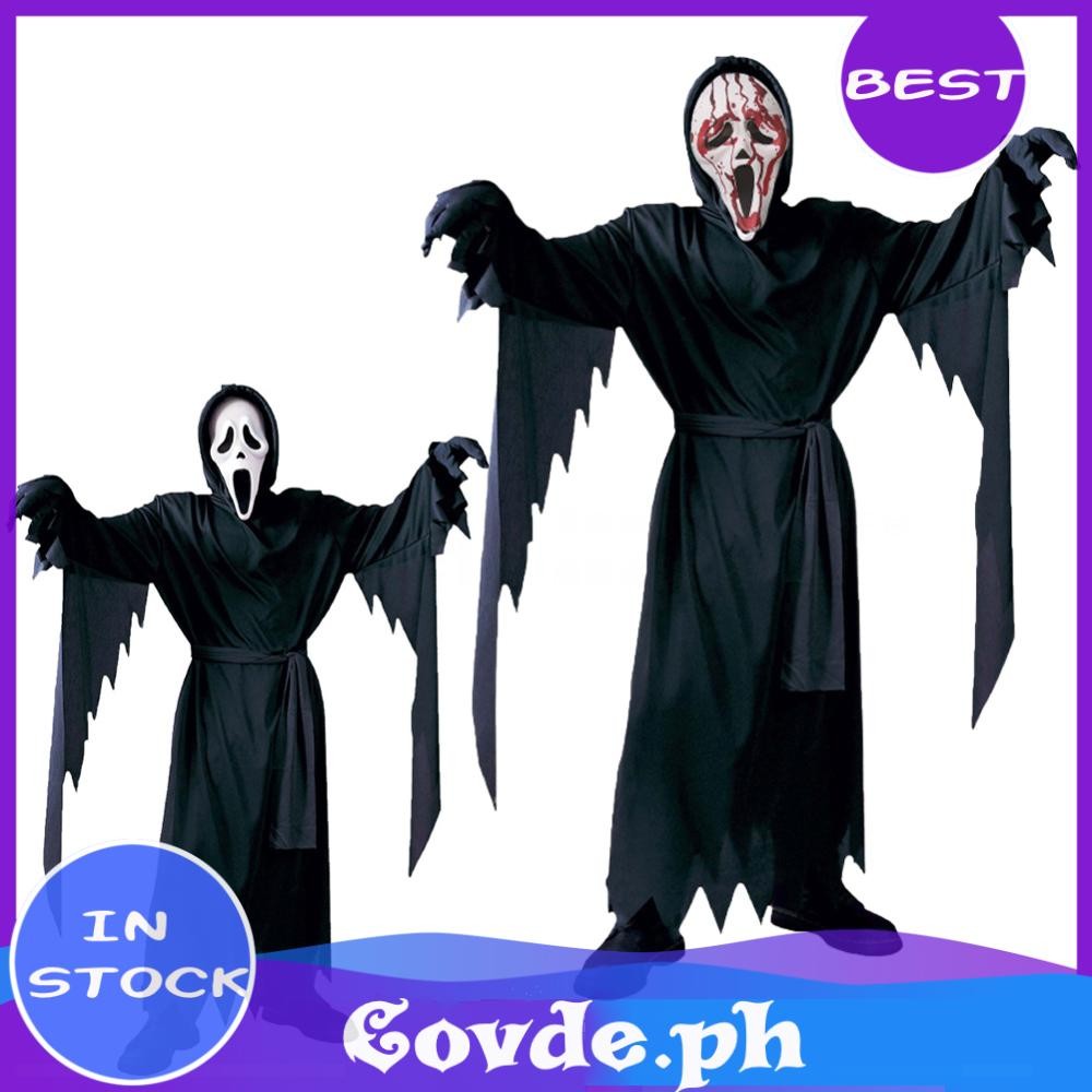 Halloween Ghostface Costume Ghost Scream Costume Horror Scary Cosplay