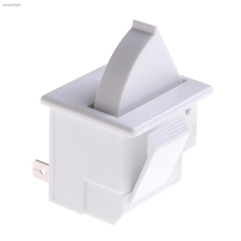 COD☆1PCS Fridge Parts AC 5A 250V Plastic Switch for Refrigerator