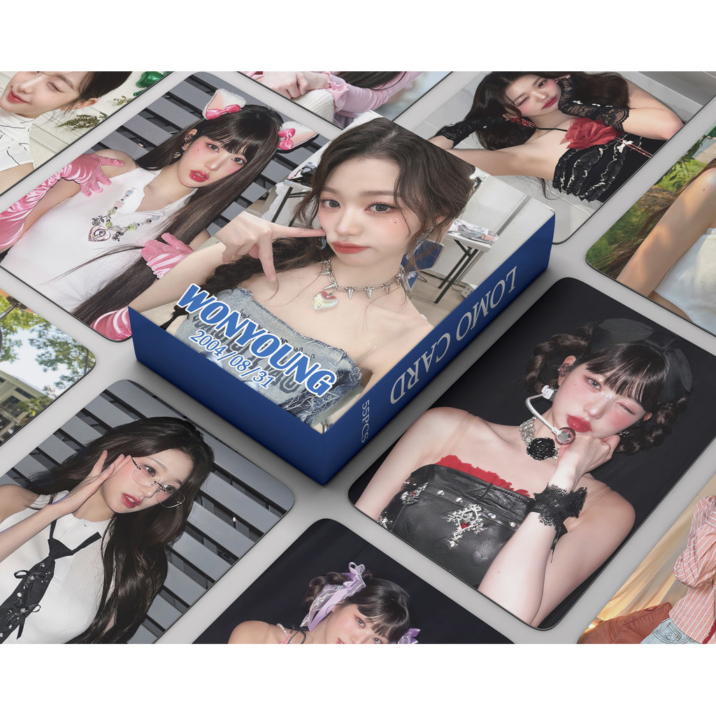 55pcs IVE CRUSH Photocards SHOW WHAT I HAVE World Tour ELEVEN SWITCH