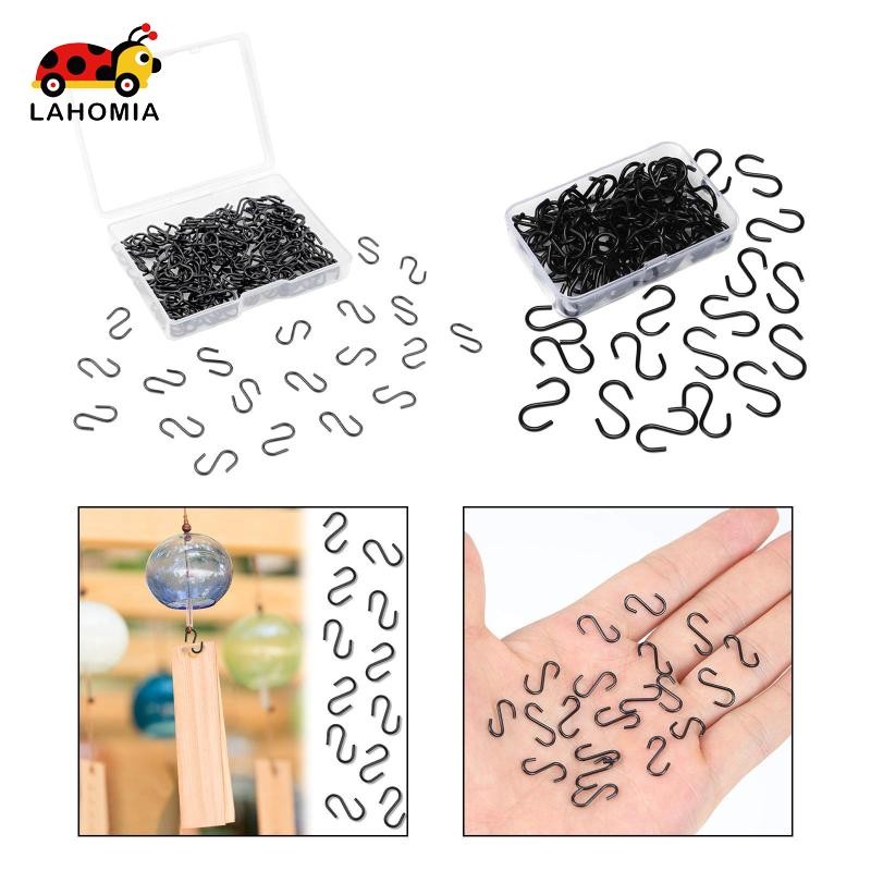 [Lahomia] 14mm Mini S Shaped Hooks Hanger Kit Wire Hangers Versatile
