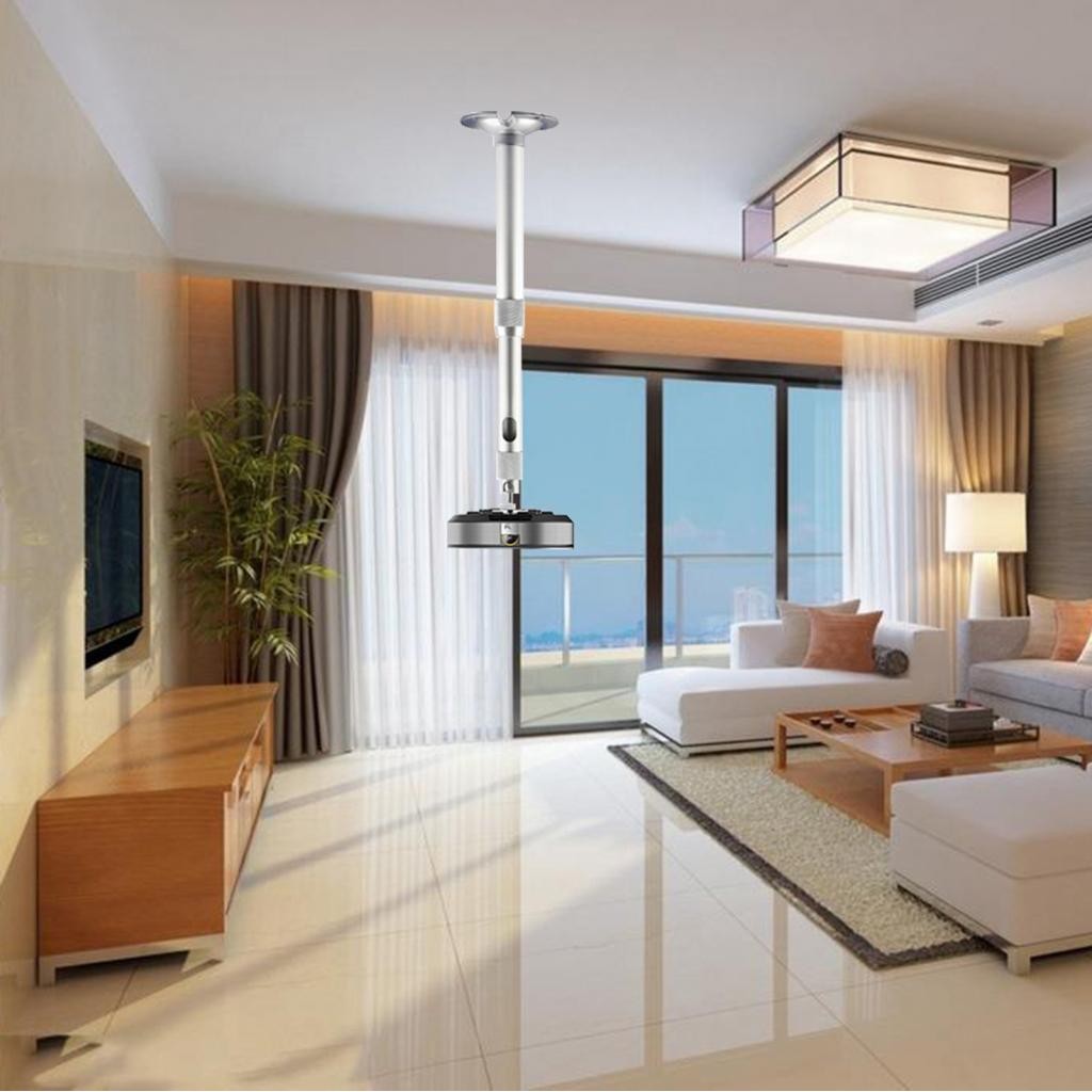 Xguli Adjustable Wall Projector Hanging Bracket Mount Ceiling Rack Cyli