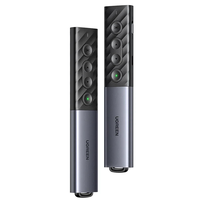 UGREEN Green Laser Pointer USB Type C Wireless Clicker For PPT ...