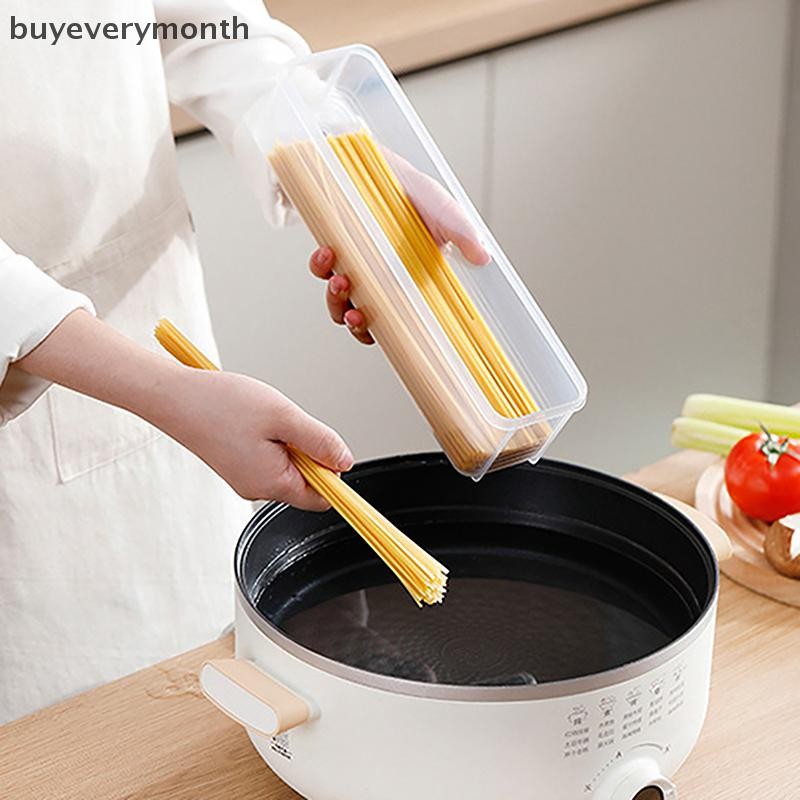 [new] Noodle Storage Box Kitchen Noodle Spaghetti Container Home Cereal ...