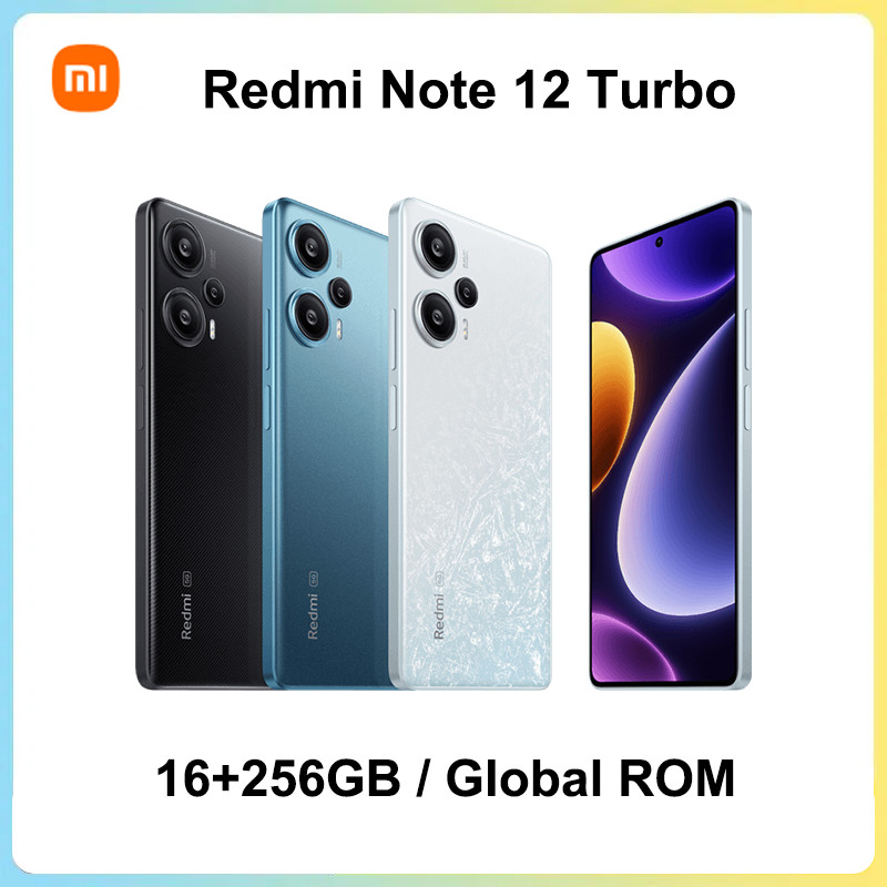 Xiaomi Redmi Note 12 Turbo 5G Smartphone | 16GB+256GB | Snapdragon 7 ...