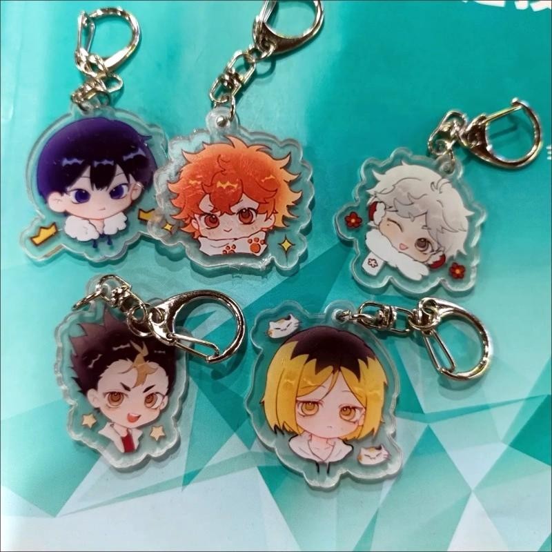 Haikyuu!! Acrylic Keychains - Hinata Shoyo, Kageyama Tobio, Sugawara 