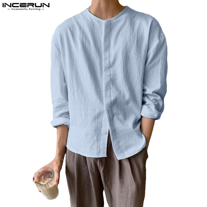 RbCulf Men's Long Sleeve Casual T-Shirt - Plus Size Round Neck Active Shirt, Spring/Fall Undershirt - View #7