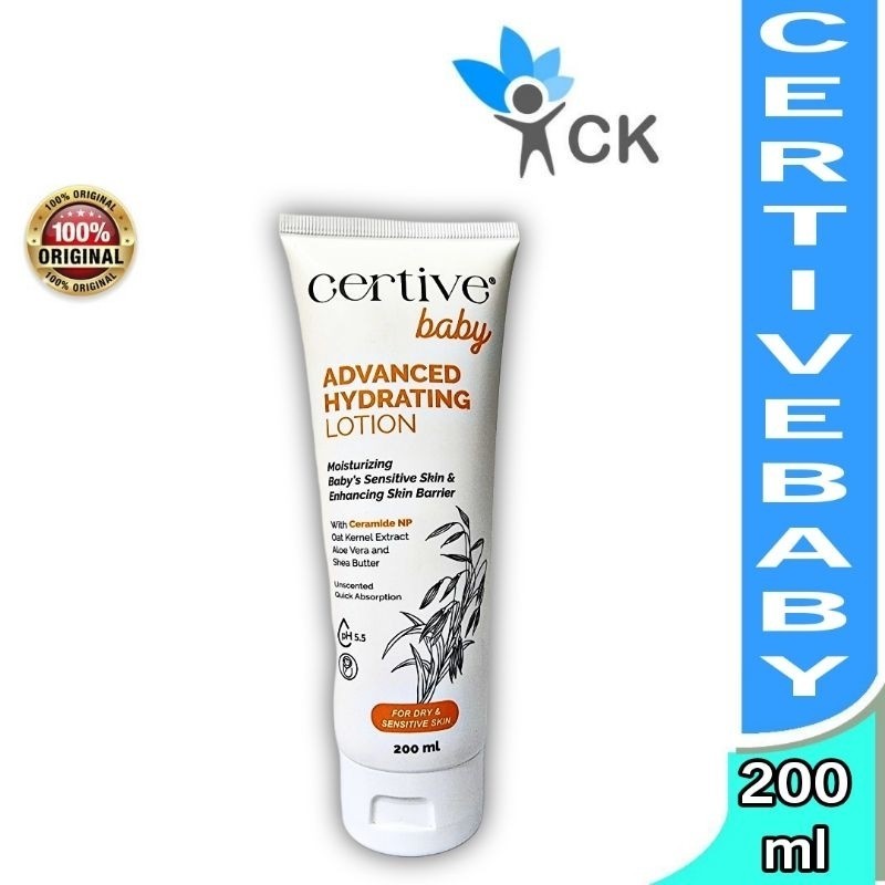 CERTIVE baby - advanced hydrating lotion 200 ml | Shopee Philippines