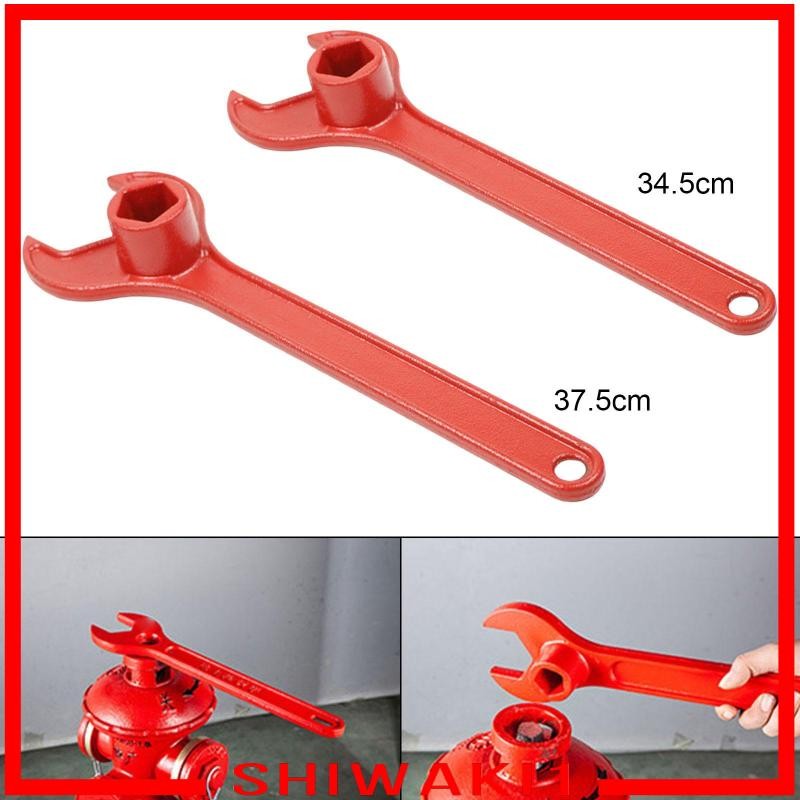 [Shiwaki1] Heavy Duty Fire Hydrant Wrench Hand Tool Long Portable ...
