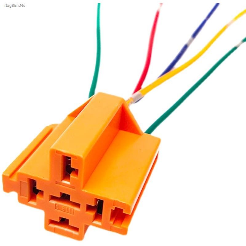 Automotive universal relay socket 80A4 feet 5 feet base bakelite ...
