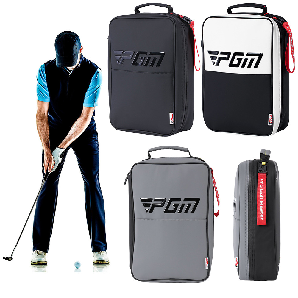 Waterproof Golf Shoe Bag Golf Shoe Carry Bag with Ventilation for