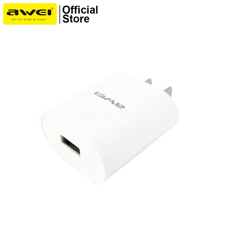 Awei C1 US Plug Fast Charge USB 2.0A Output Max Power Charging Adapter ...