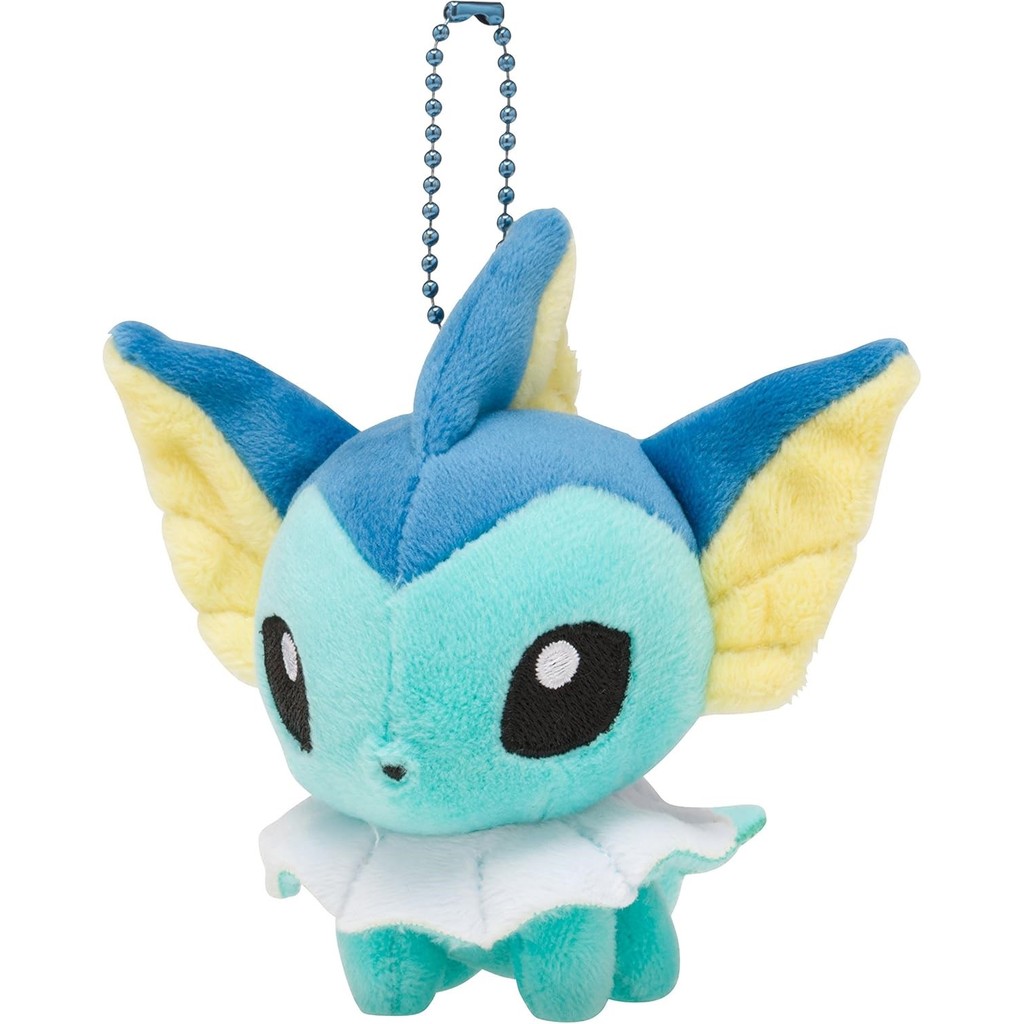 Pokemon Center Original Chewy Mascot Pokemon Dolls Vaporeon 10×12×8(H×W