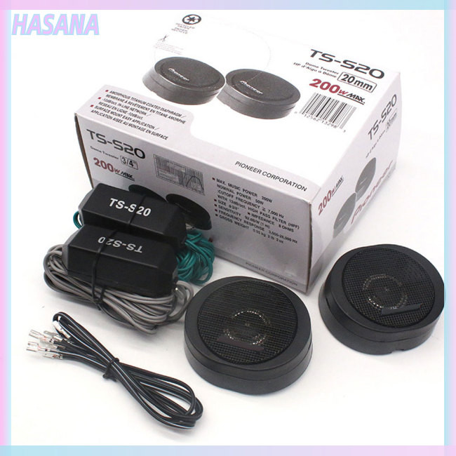 HASANA 1 Pair S20 Car Tweeter Strong Resolution Front Door Audio