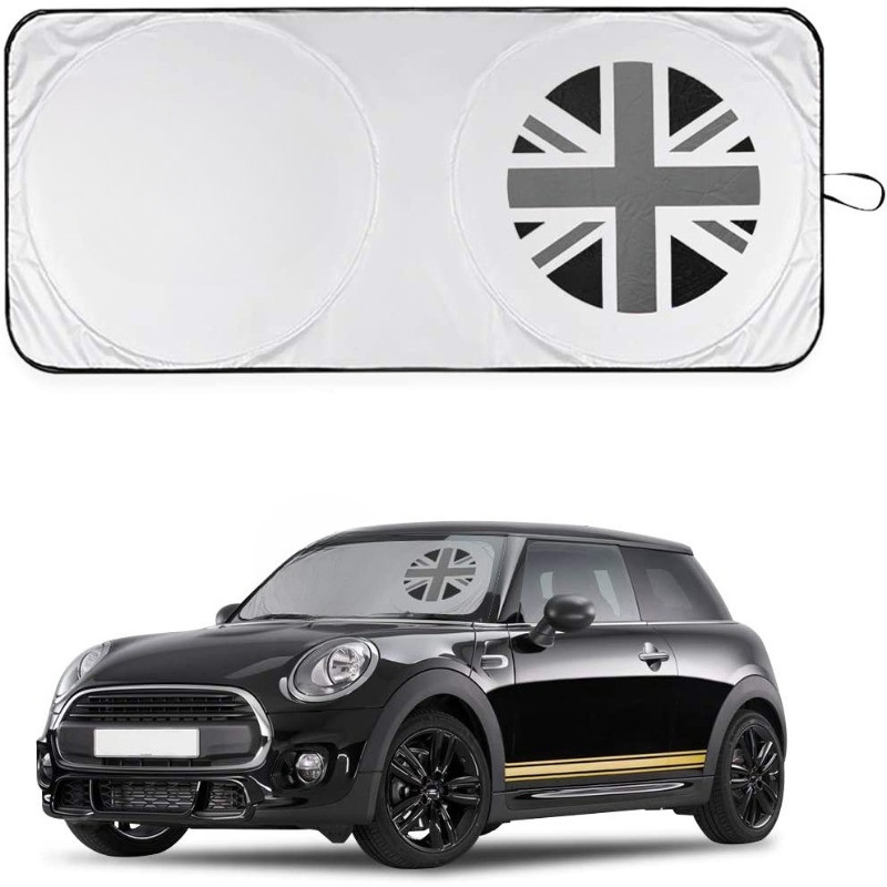 Mini Cooper Windshield Sunshade Union Jack Accessories for R55 R56 R57 ...