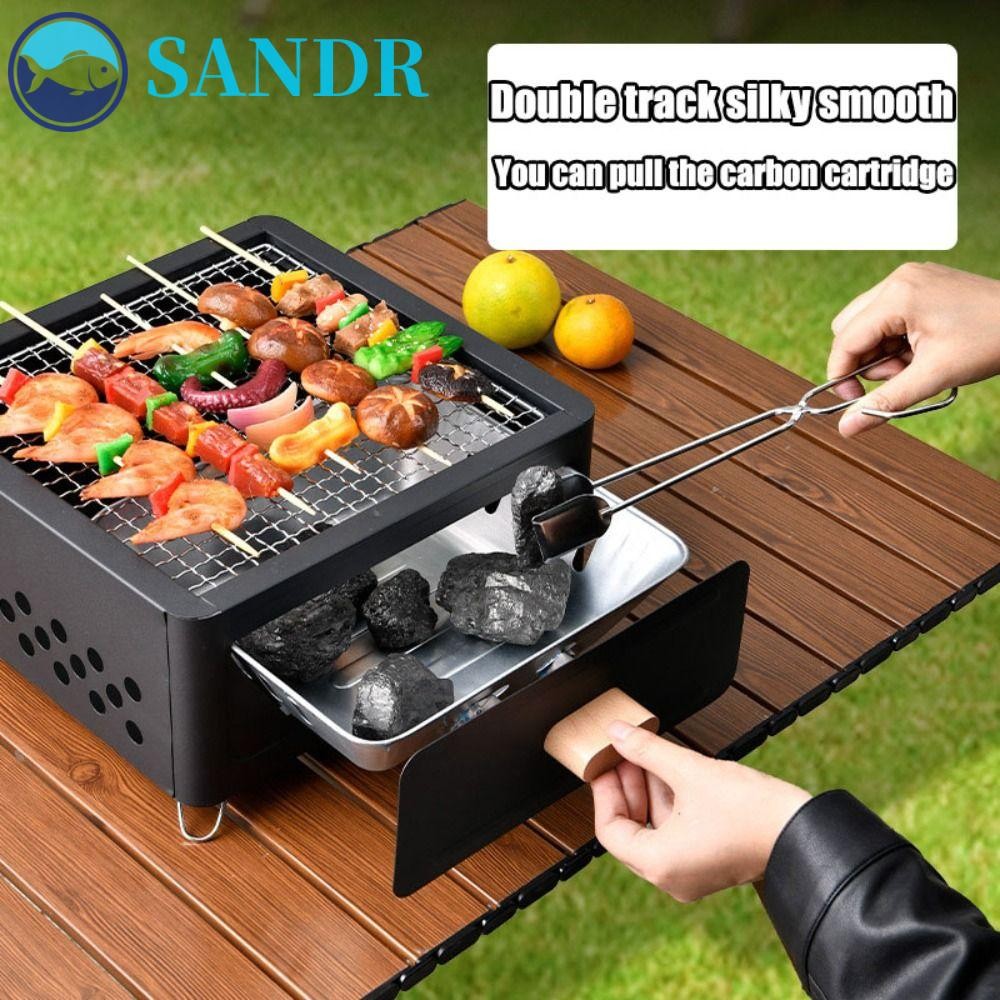 SANDR Charcoal Grill Stove, Multifunctional Outdoor Portable Camping