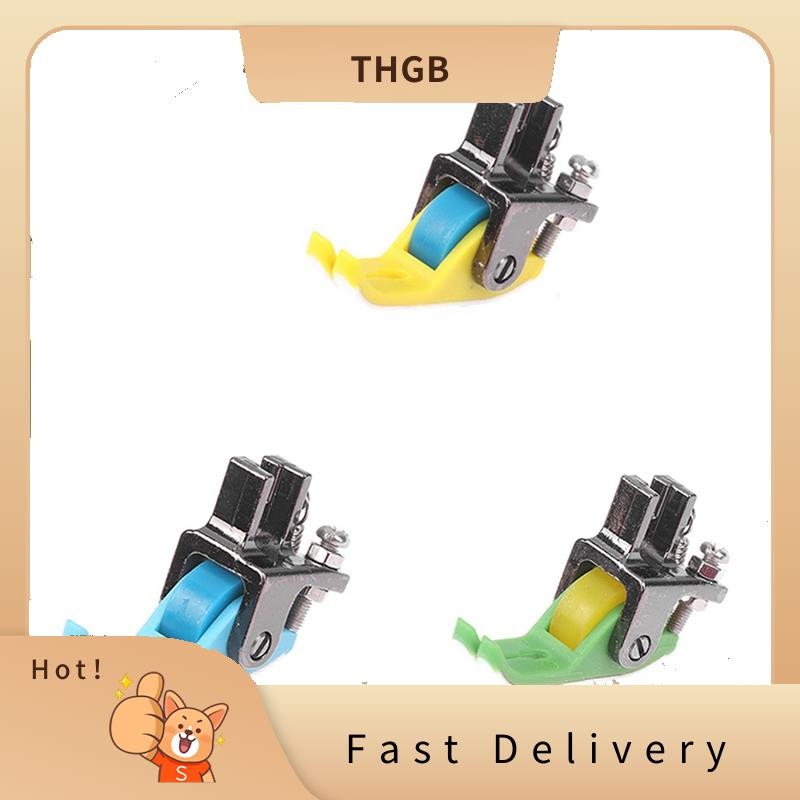 Universal Industrial Sewing Machine Leather Roller Wheel Presser Foot