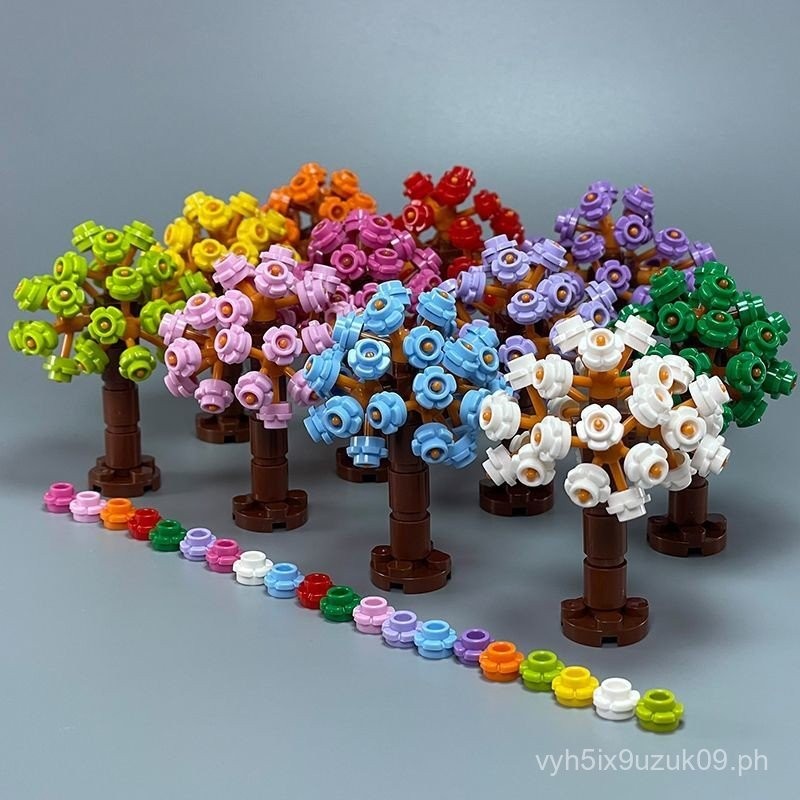 MOC Plant Scene Street Scene Compatible Small Particle Building Blocks ...
