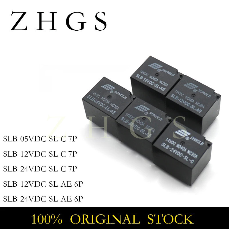 1-5PCS SLB-05VDC-SL-C SLB-12VDC-SL-AE SLB 5VDC 12VDC 24VDC SL C AE 6PIN ...