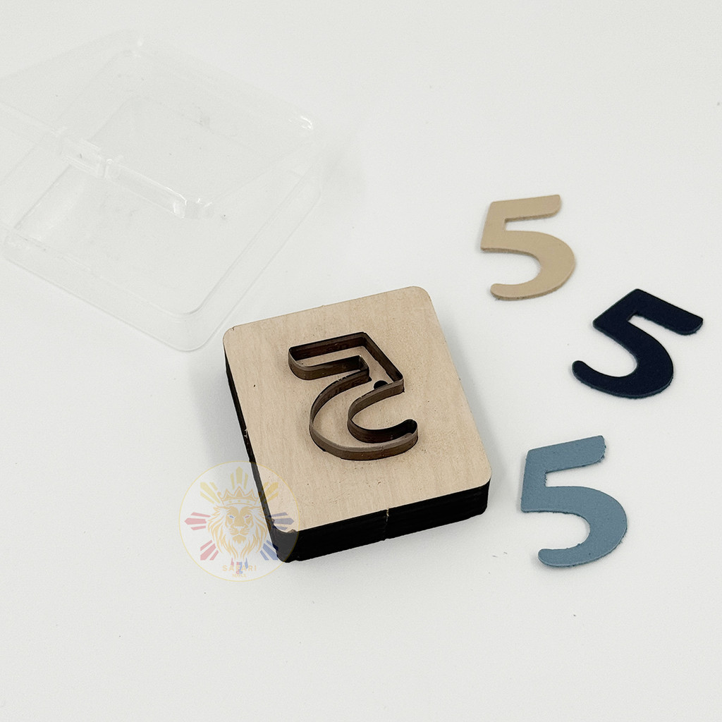 [FREE CASING] Number 5 Die Cutter | Wooden Dies | Die Cut | Thick ...