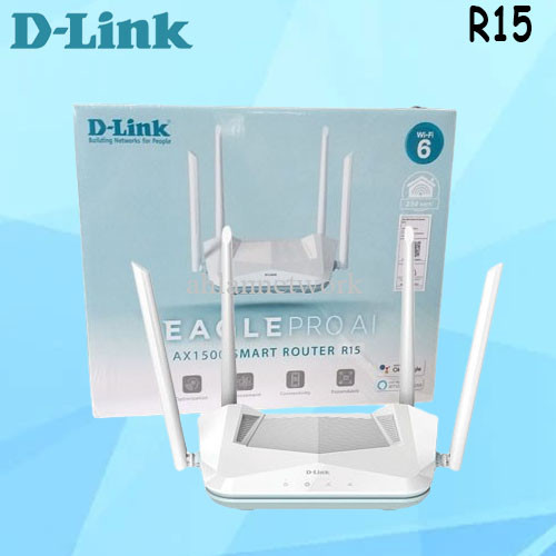 DLINK R15 AX1500 WIFI 6 SMART ROUTERAI | Shopee Philippines