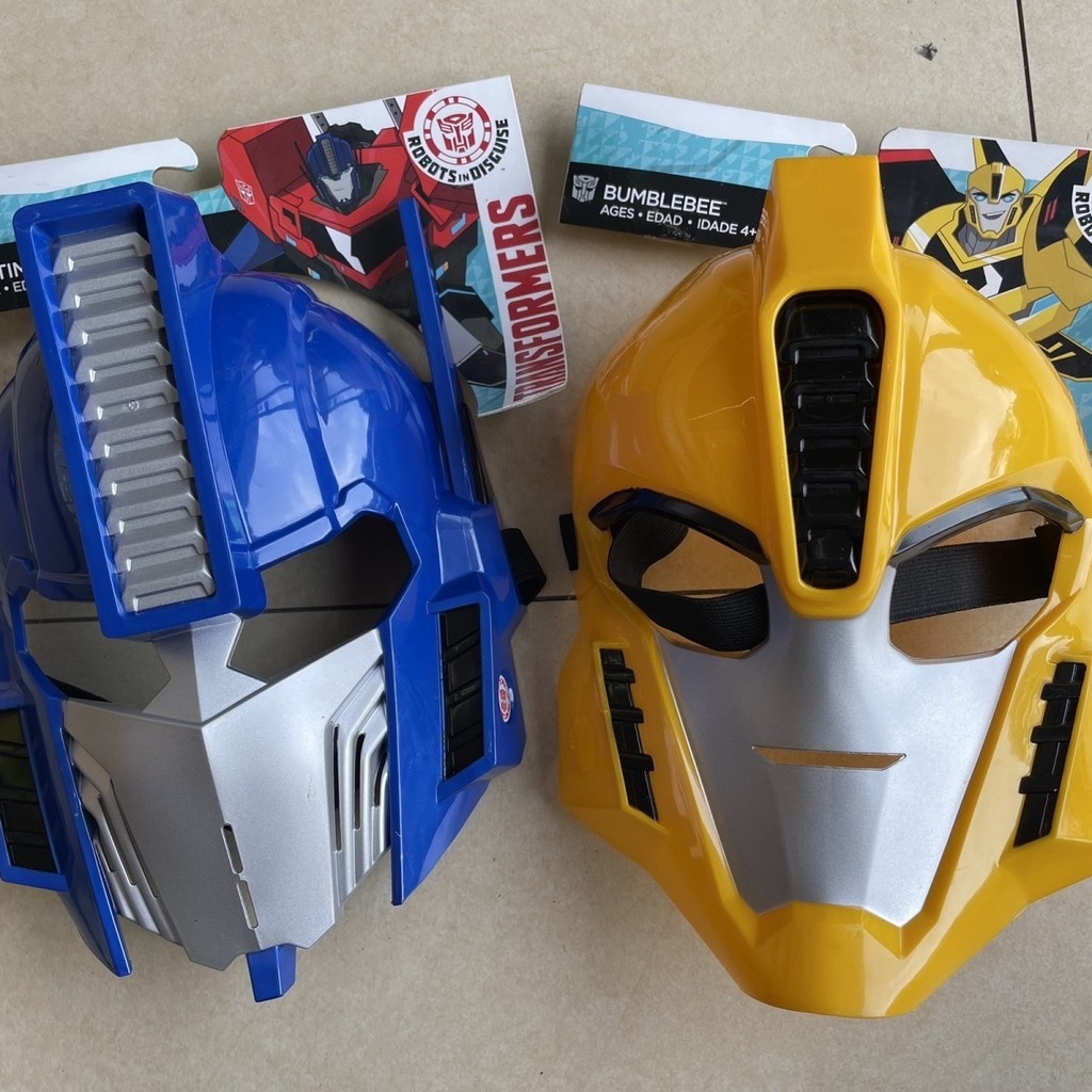 Hasbro Transformers Mask Optimus Prime Bumblebee | Shopee Philippines