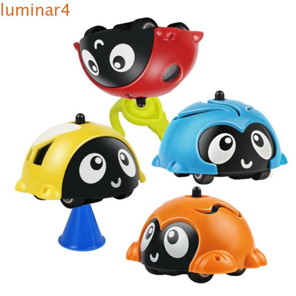 LUMINAR Gyro Car Kids Insects Cartoon Rotary gyroscope car Educational ...