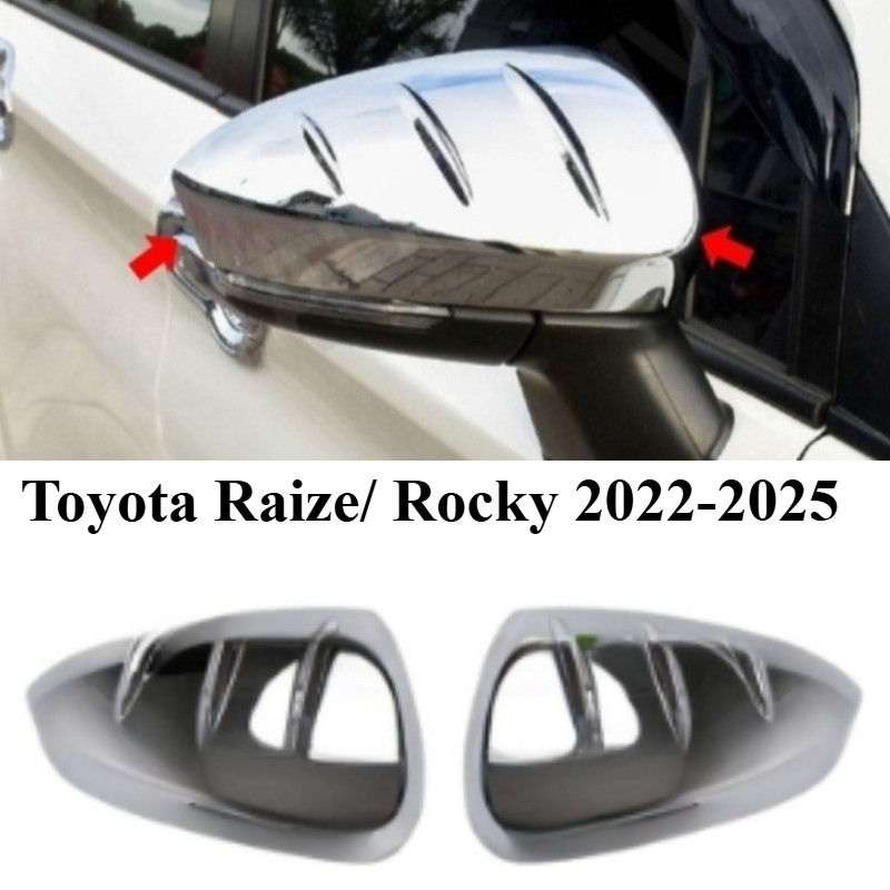 Toyota Raize/ Rocky 2022-2025 Side Mirror Cover Rearview Mirror Cover ...