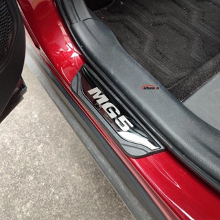 Car Accessories For MG5 Mg 5 Stainless Steel Door Sill Trim Scuff Plate ...