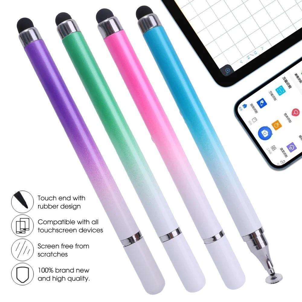 Universal 2 in 1 Stylus Pen Drawing Capacitive Pencil Android Mobile ...