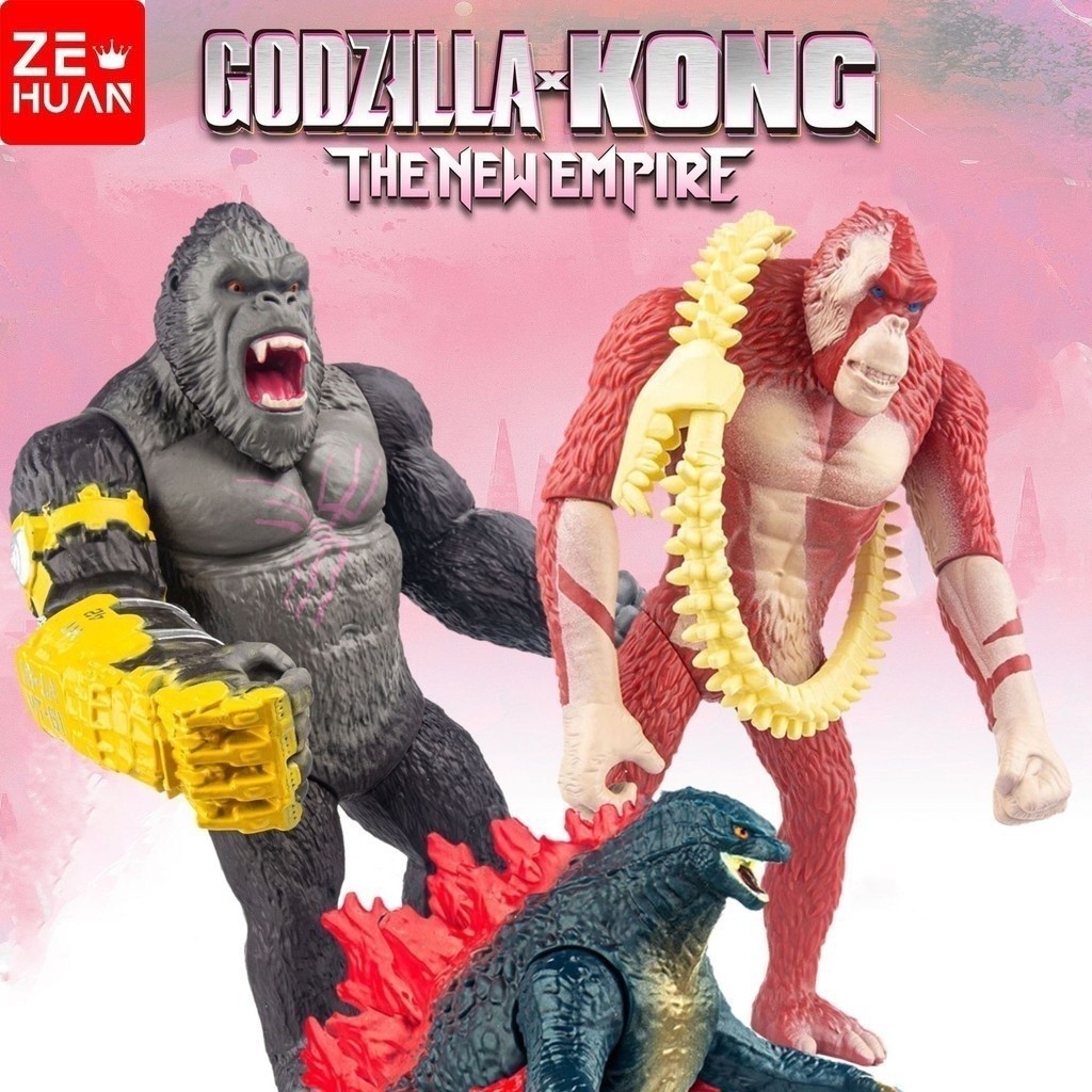 【Ready Stock】2024 Godzilla vs Kong The New Empire Skar King, King Kong