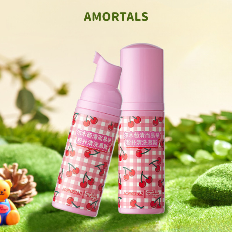 AMORTALS Powder Puff Cleaner Wiggle CoBranded Powder Puff Cleaning