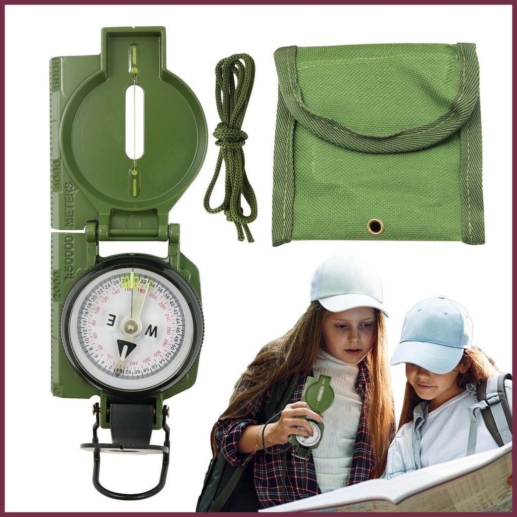 Camping Compass Hiking Compass for Survival Navigation Compass for ...