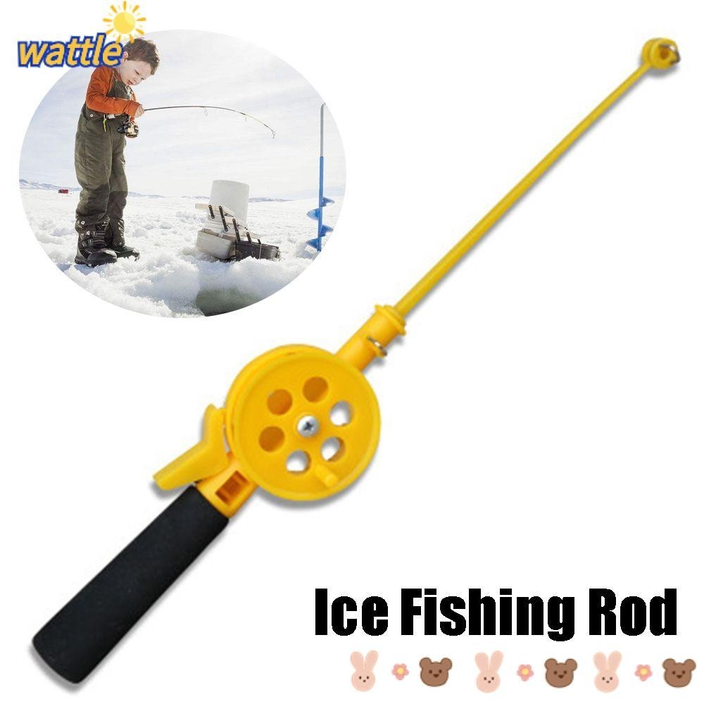 WATTLE Ice Fishing Rods High Quality Spinning Child Pen Pole Shopee