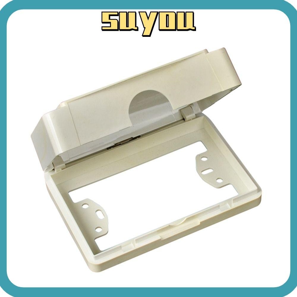 SUYO Socket Waterproof Box, SelfAdhesive Wallmounted Switch