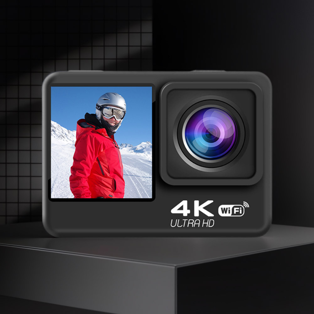 4K 30FPS 16MP WiFi Action Camera Waterproof Sport Camera 170°Wide Angle ...
