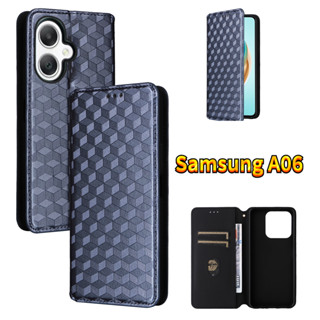 Samsung Galaxy A06 4G 2024 Phone Case Flip Luxury Leather Casing For ...