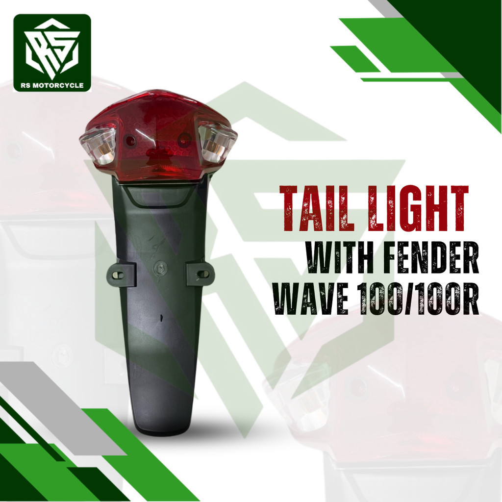 [RS MOTORCYCLE] HONDA WAVE 100/100R REAR FENDER | Shopee Philippines