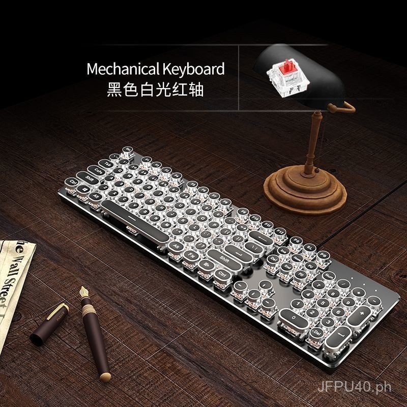 Retro Machinery6Game Cute Front Girl Keyboard External Office Punk ...