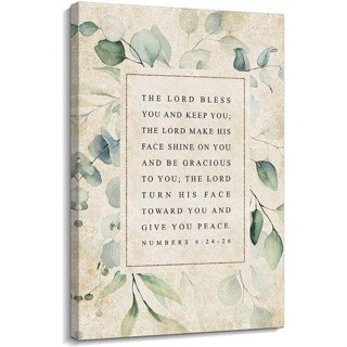 Advanced Art The Lord Bless You and Keep You Numbers 6 24 26 Bible ...