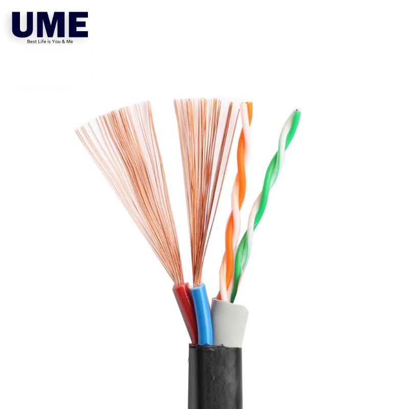 1m to 5m Outdoor Siamese UTP Cable With Power Cables Cord RH-B270 COD ...