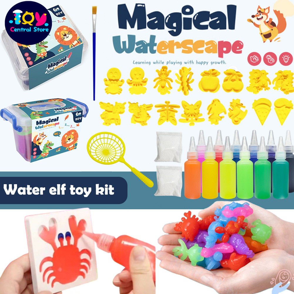 Kids DIY Magic Water Toy Children Handmade Craft Educational Water