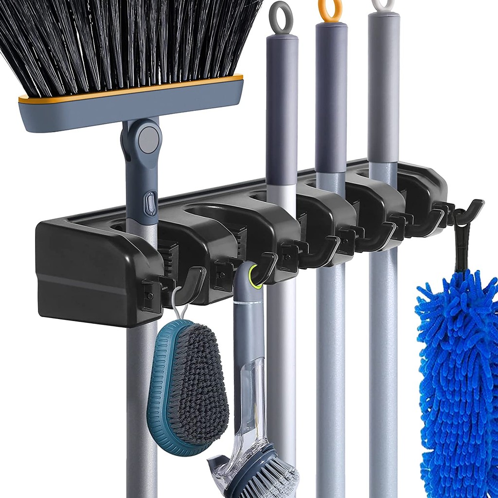 organizers for things/ rack organizer/ storage organizer Mop and Broom