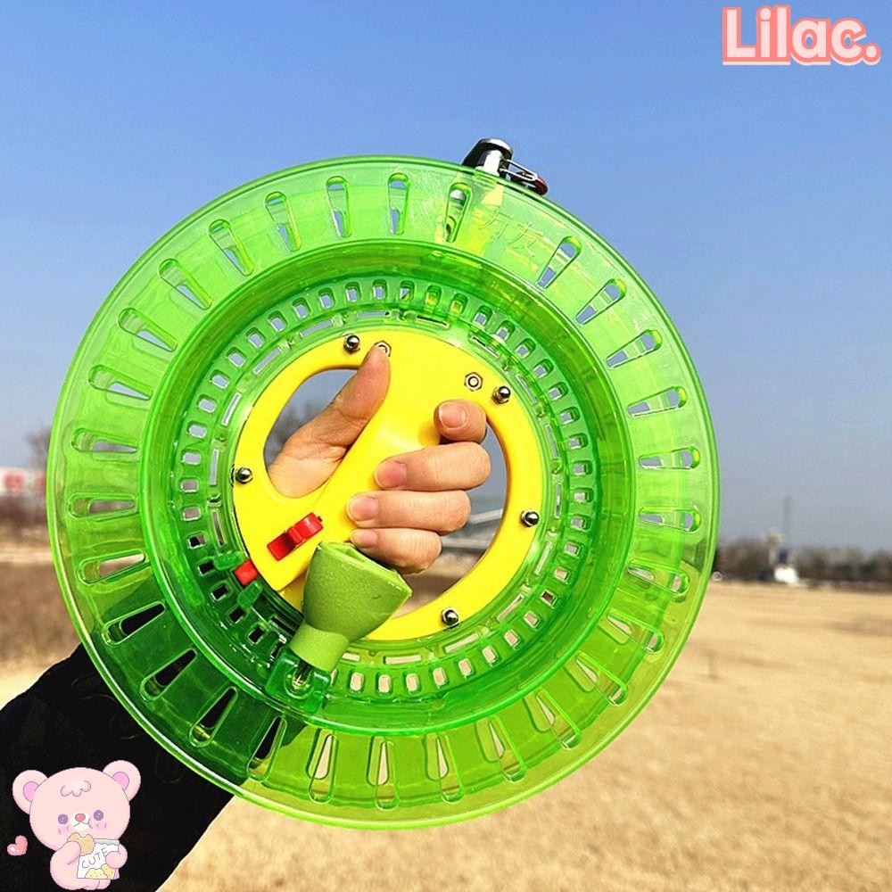LILAC Kite Reel, with String 18/20/22/26cm Winder Fire Wheel, Come with ...