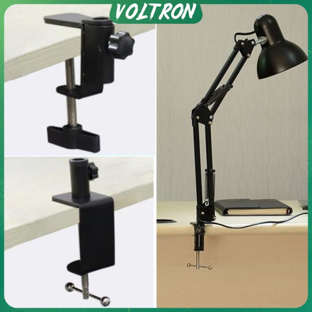 Table Mounting Clamp Bracket Universal C Clamp DIY Fixed Clip Desk ...