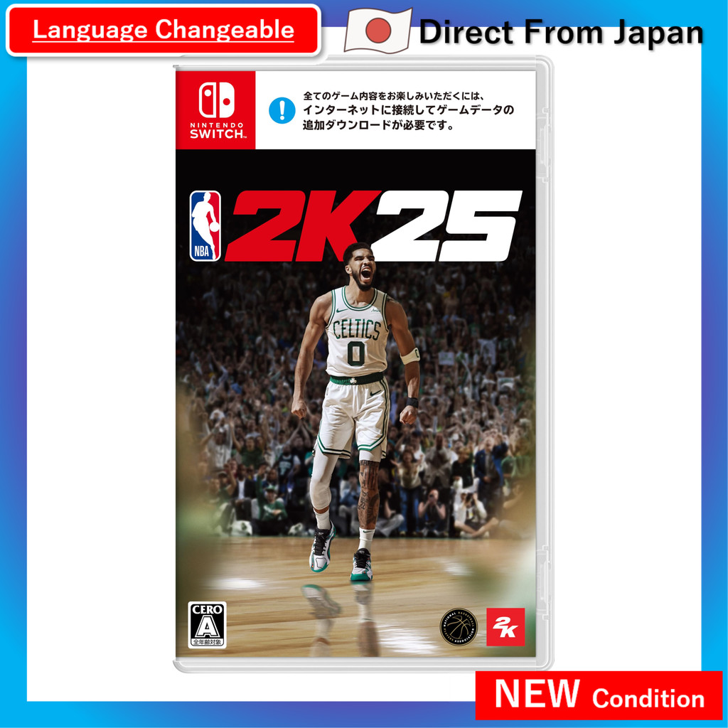 [Brand New][Playable in English] NBA 2K25 Switch [Direct from Japan