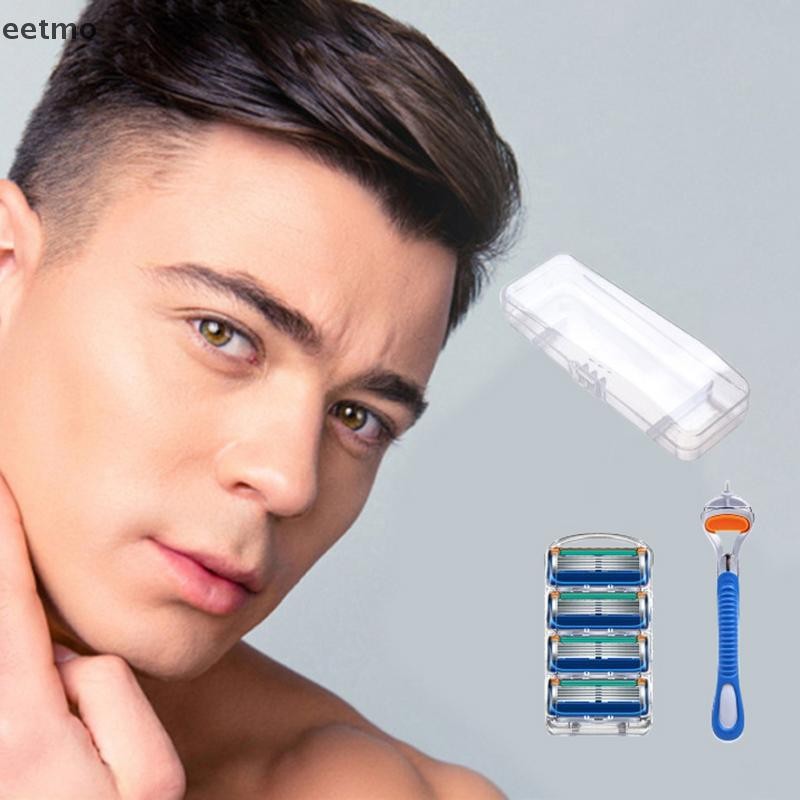 [eetmo] 5Layer Razor Blade Men Razor Blades Safety Manual Shaving