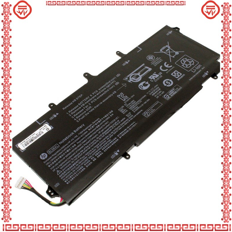 Batteria XClong BL06XL Per HP EliteBook Folio 1040 G0/G1/G2 – 42Wh, 11.1V, 6 Celle, Ricambio Originale
