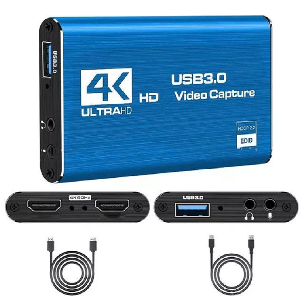 4K USB 3.0 Video Capture Card 1080P 60FPS Video