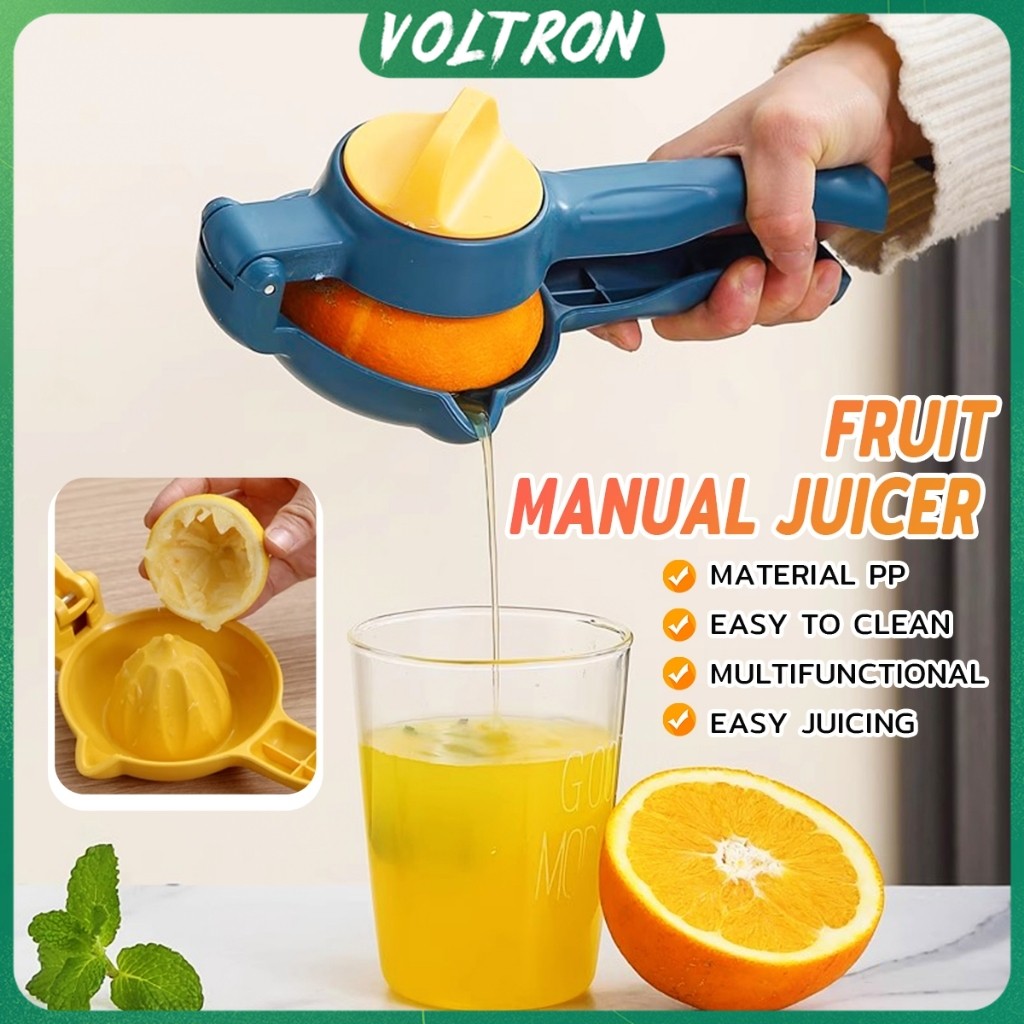 Manual Juicer Handheld Squeezer Lemon Orange Citrus Juice Maker Hand Press  Extractor Easy Extraction