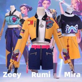 K-Pop: Demon Hunters Rumi Cosplay Costume - Femme Cosplay | Ensemble De